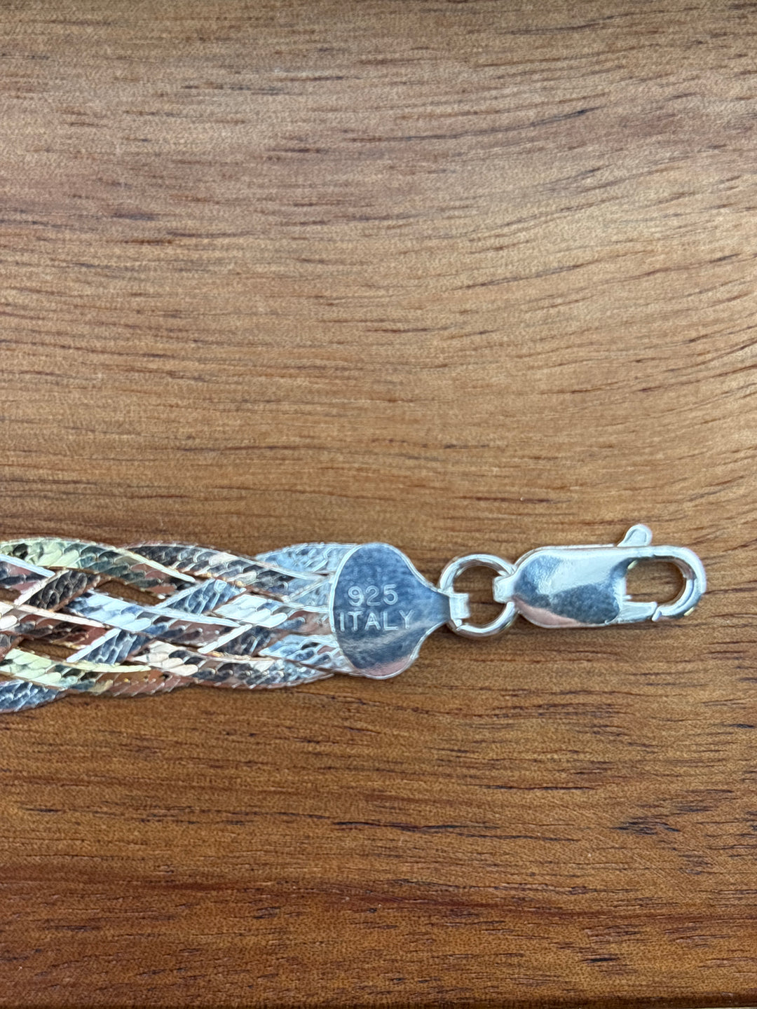 925 Sterling Silver 18 inch Herringbone Necklace