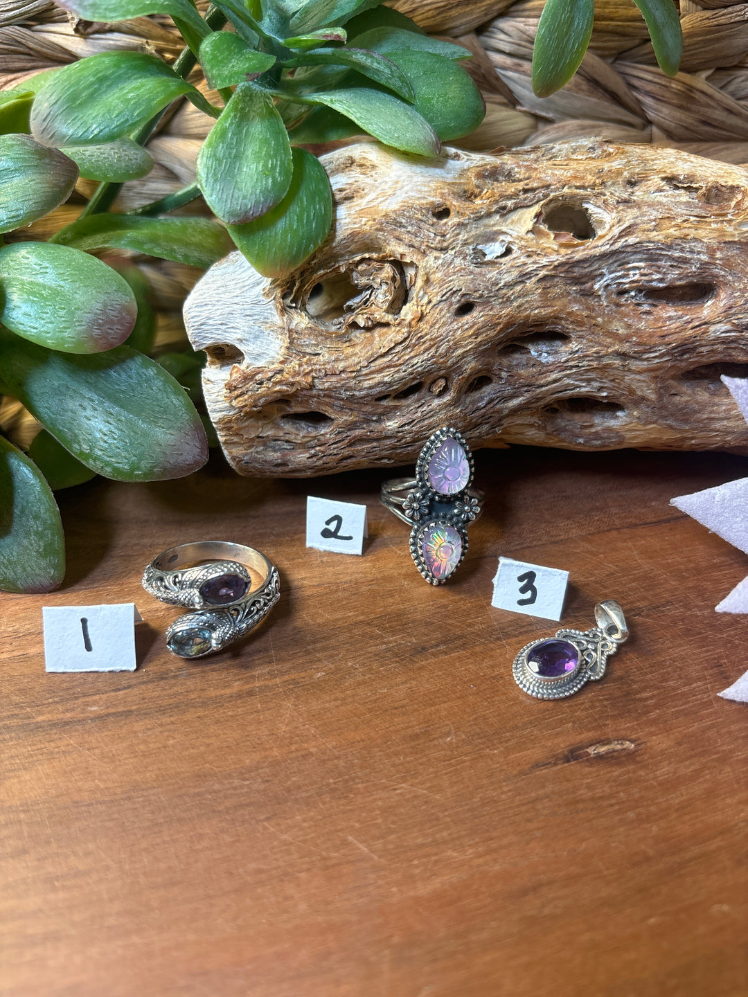 RESERVED FOR: WilliDoodles 7/31/24- 3 Sterling Silver Items