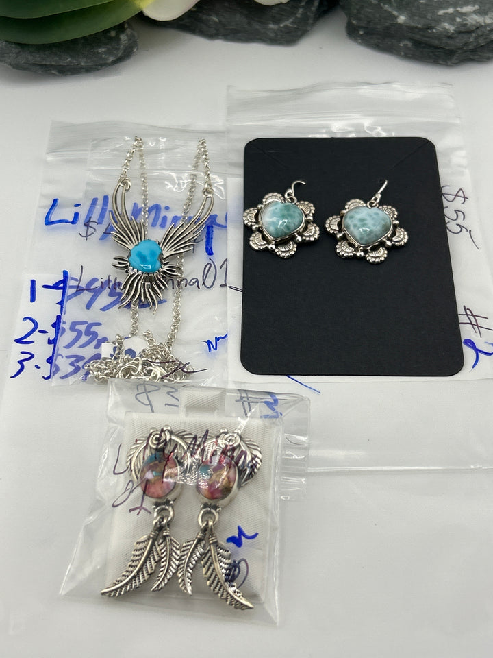 RESERVED FOR: LillyMinna01 - 5/23/2025 tiktok Live Show - 3 Sterling Silver Item