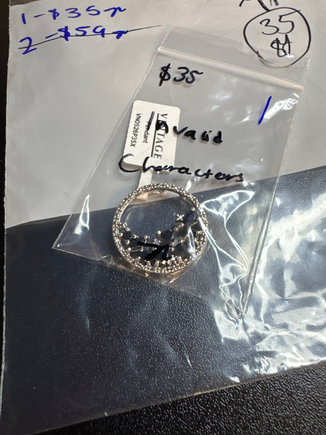 Invalid Characters - 5/23/26 PM - 1 925 Sterling Silver