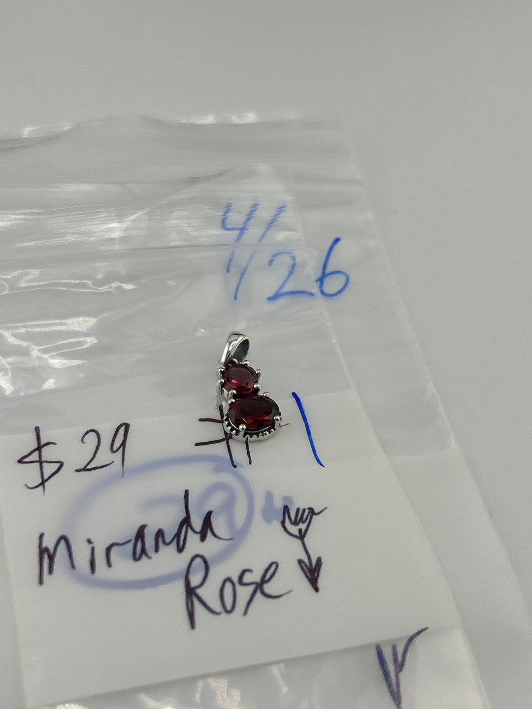 RESERVED FOR: Miranda Rose🌹 - 4/26/2025 tiktok Live Show -1  Sterling Silver Items