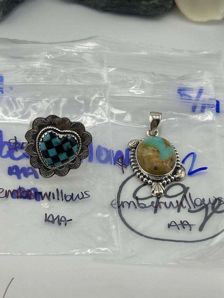 RESERVED FOR: emberwillows - 5/19/2025 tiktok A.M Live Show - 2 Sterling Silver Items