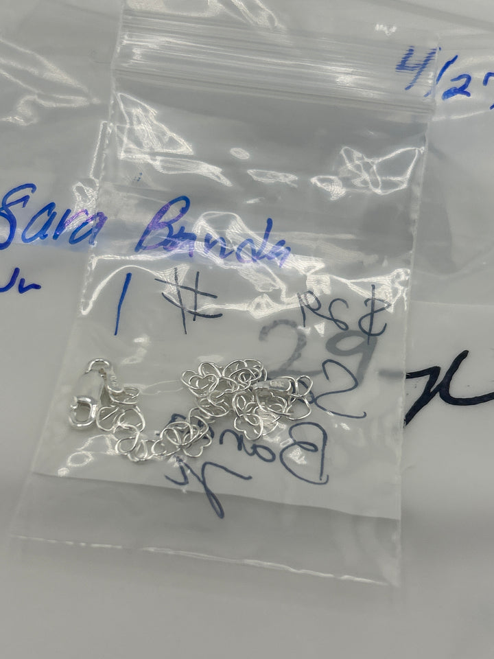 RESERVED FOR:  Sara Banda- 4/27/2025 tiktok Live Show - 1 Sterling Silver Items
