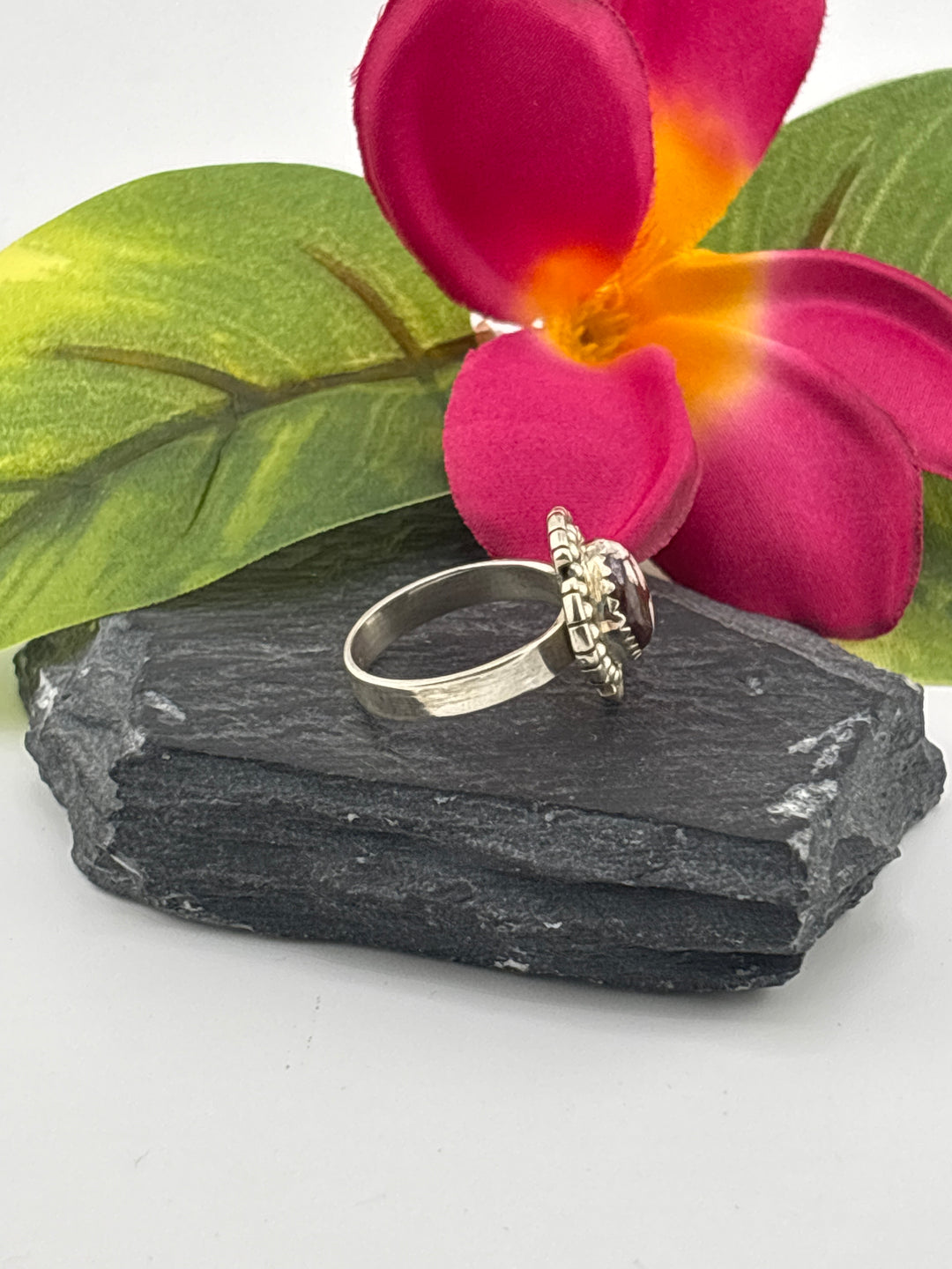 Wild horse jasper and 925 Sterling Silver Ring