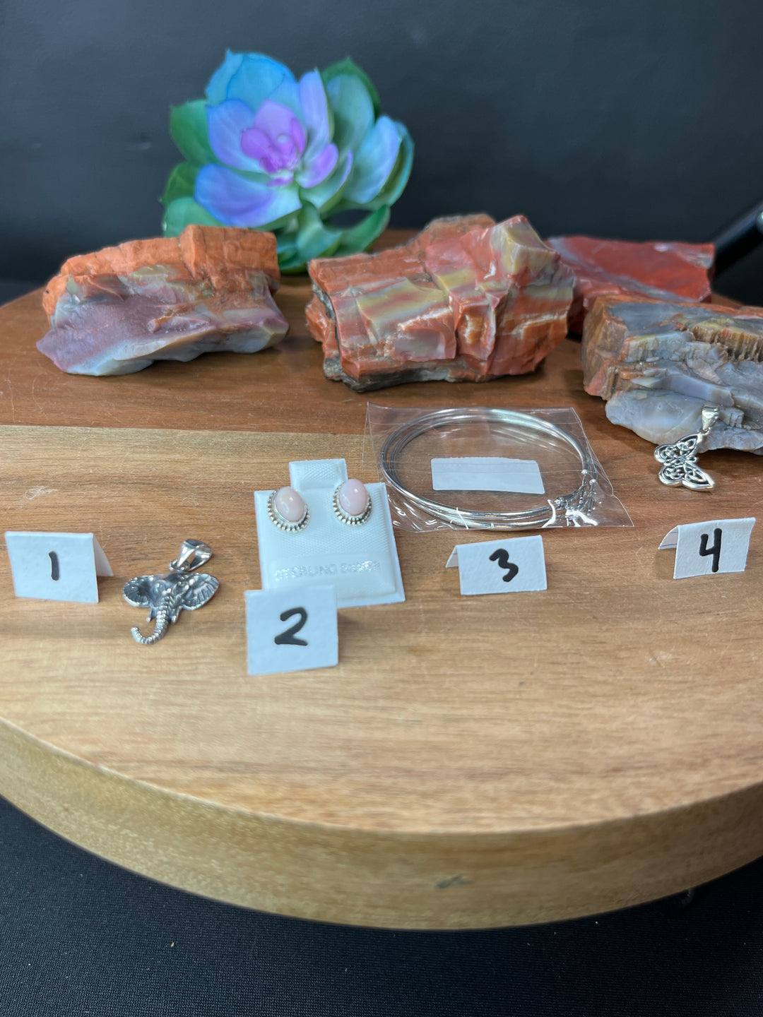 RESERVED FOR: Lola the Frenchie- 7/7/24- 4 Sterling Silver Items