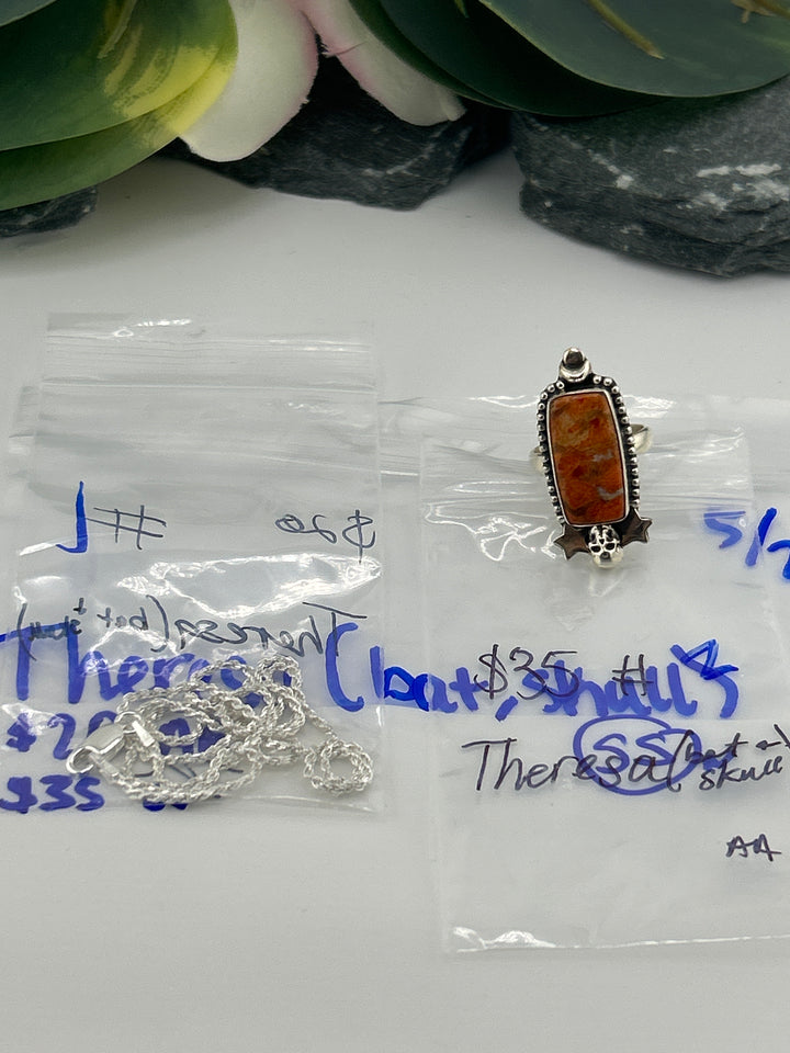RESERVED FOR: Theresa🦇💀- 5/25/2025 tiktok Live Show -2  Sterling Silver Items