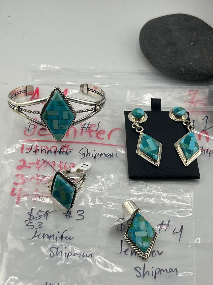 AM SHOW 48HR - RESERVED FOR: Jennifer Shipman -7/22/2025 FL tiktok Live Show - 4 Sterling Silver Items
