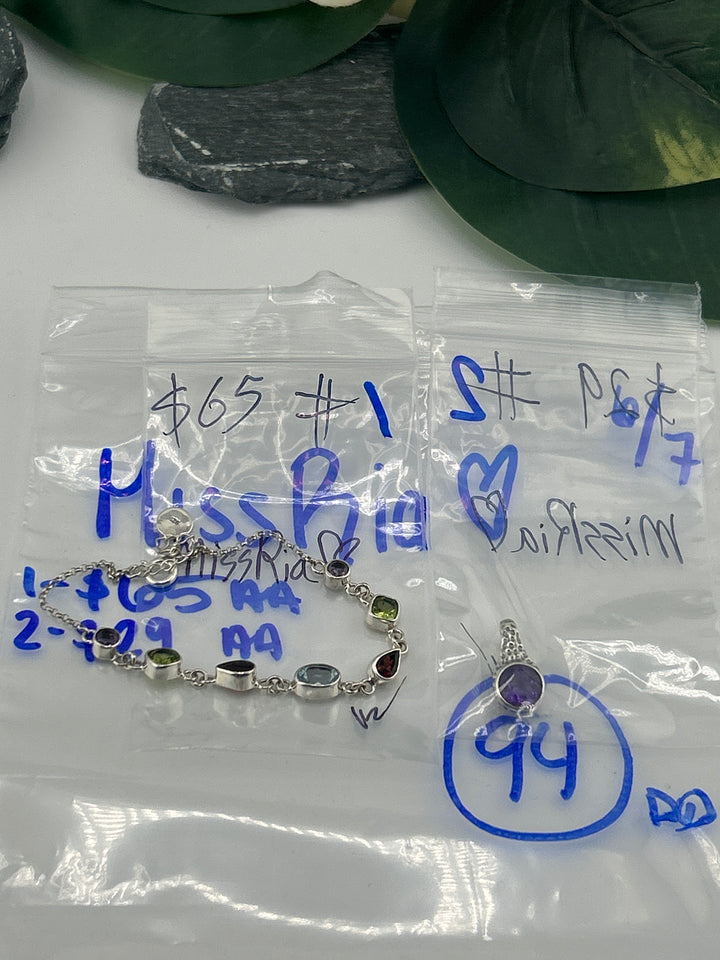 RESERVED FOR: MissRia🤍 - 6/7/2025 FL tiktok Live Show - 2 Sterling Silver Items
