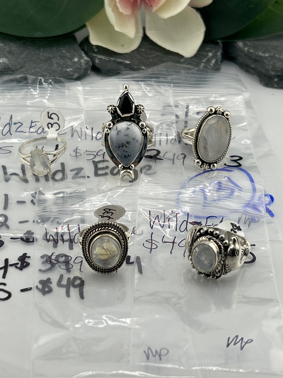 RESERVED FOR: WildzEdge - 5/27/2025 tiktok A.M Live Show -  Sterling Silver Items