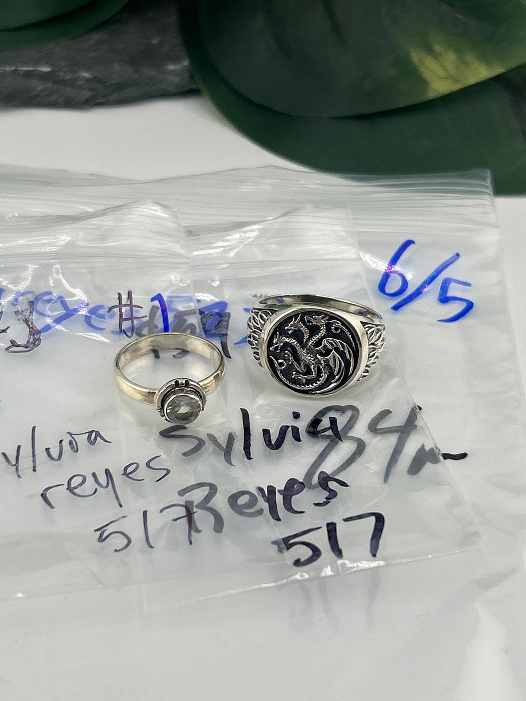 RESERVED FOR: sylviareyes517 - 6/5/2025 tiktok (48 hr) Reservation Live Show - 2 Sterling Silver Items