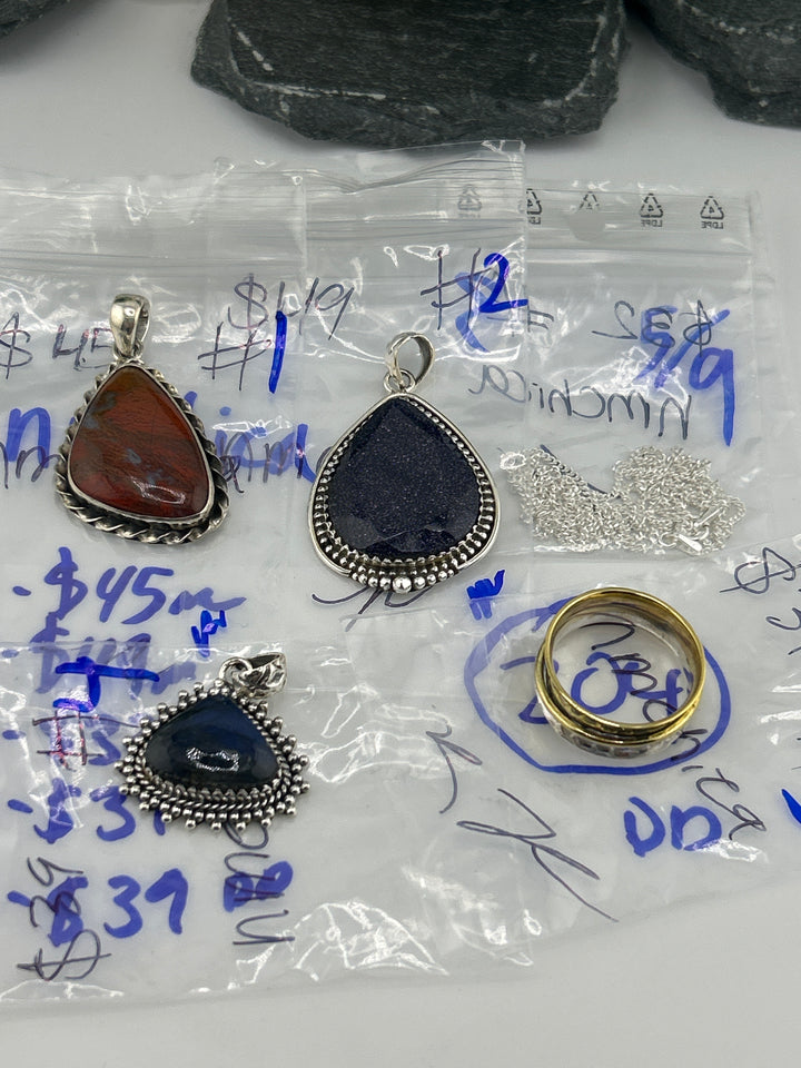 RESERVED FOR: nmchica - 5/9/2025 tiktok Live Show - 5 Sterling Silver Items