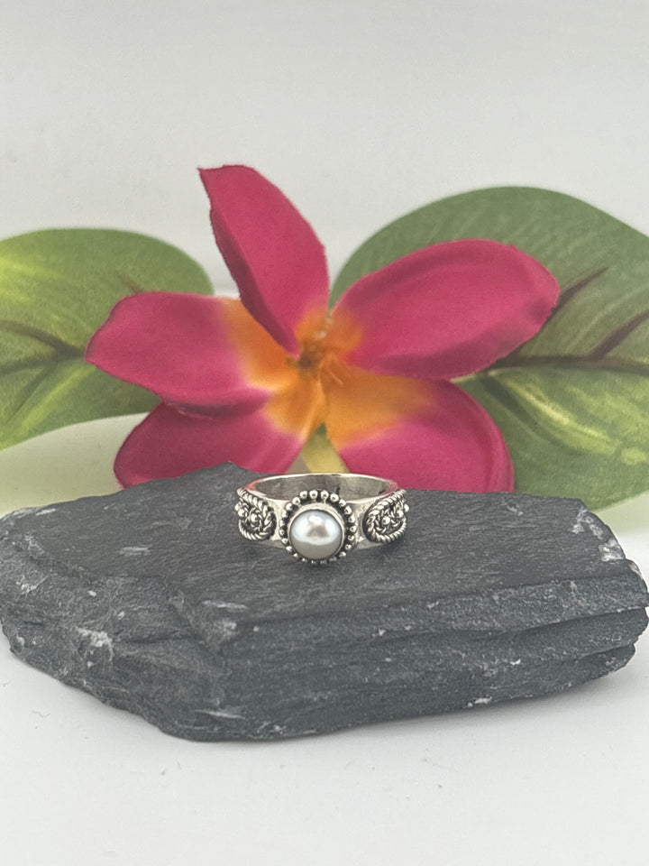Mabe Pearl Bali Ring