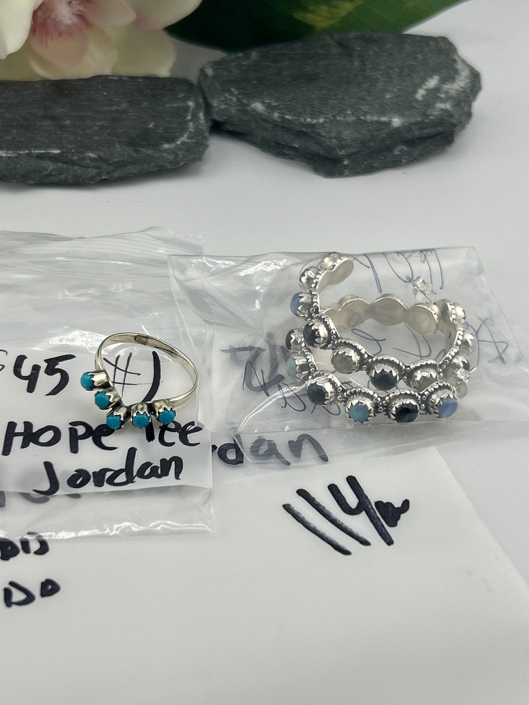 RESERVED FOR: Hope Lee Jordan 4/4/2025 Friday App show Live Show -  2 Sterling Silver Items