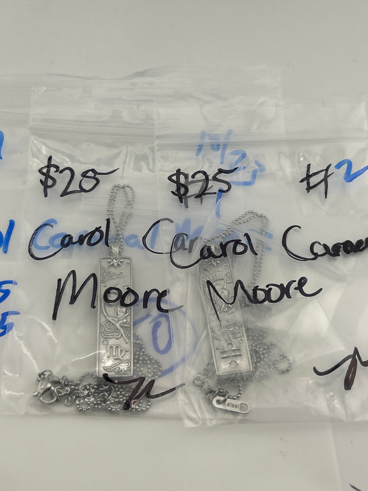 PM SHOW 48HR - RESERVED FOR: Carol Carneal Moore - 10/23/2025 FL tiktok Live Show - 2 Sterling Silver Items