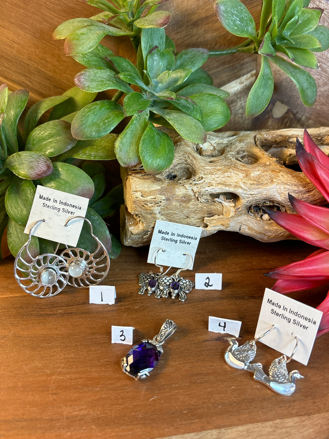 RESERVED FOR: Mimi 8/4/24- 4 Sterling Silver Items