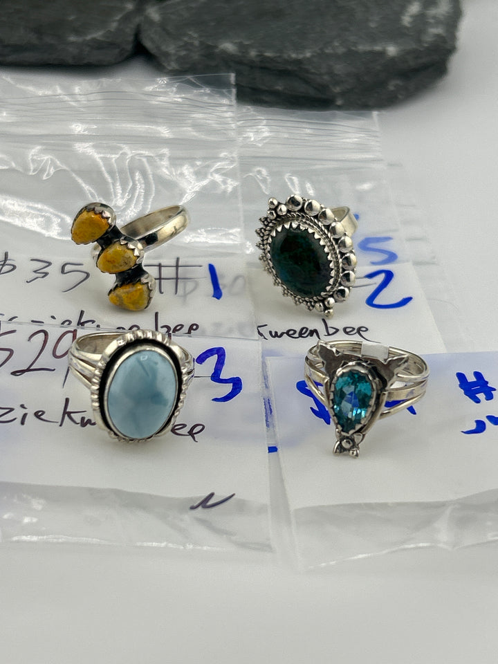 RESERVED FOR: suziekweenbee- 4/5/2025 tiktok Live Show -4 Sterling Silver Items