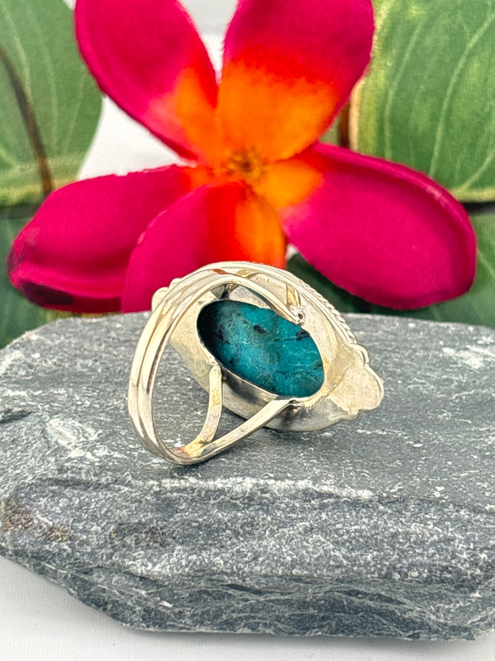 Opalized Wood Ring Size 11.25