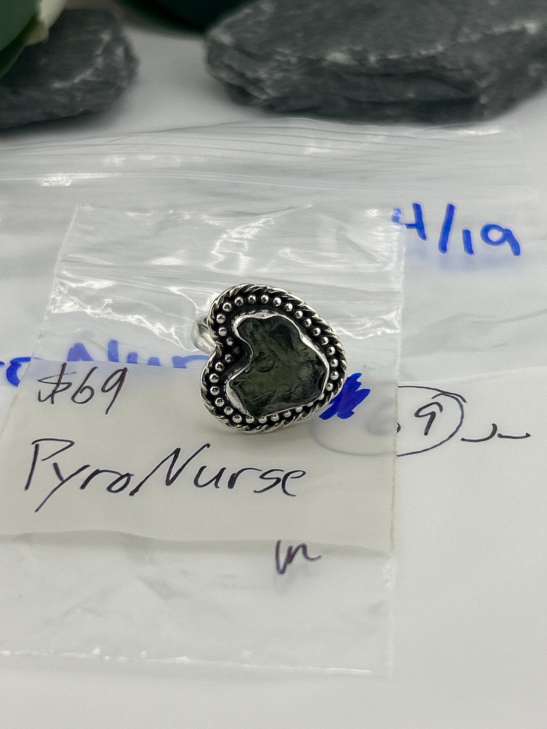 RESERVED FOR: PyroNurse- 4/19/2025 tiktok Live Show -1  Sterling Silver Items