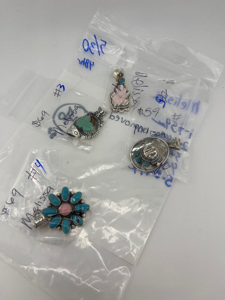 RESERVED FOR: Melissa - 5/30/2025 tiktok Live Show - 4 Sterling Silver Items