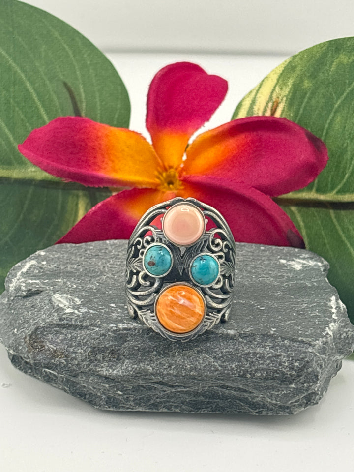 Cluster Shield Ring Size 10