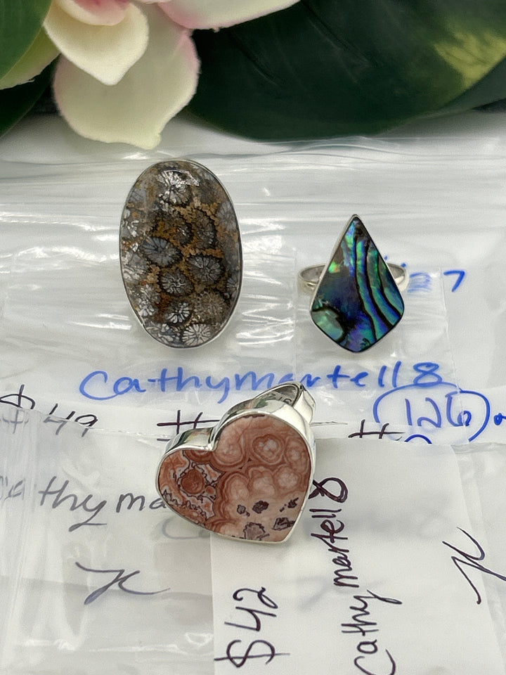RESERVED FOR: cathymartell8 - 4/27/2025 tiktok Live Show -3  Sterling Silver Items