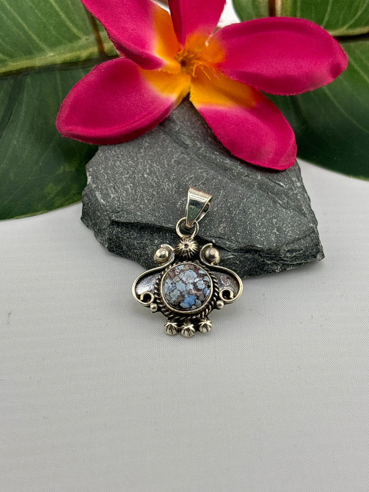 Golden Hills Turquoise Pendant