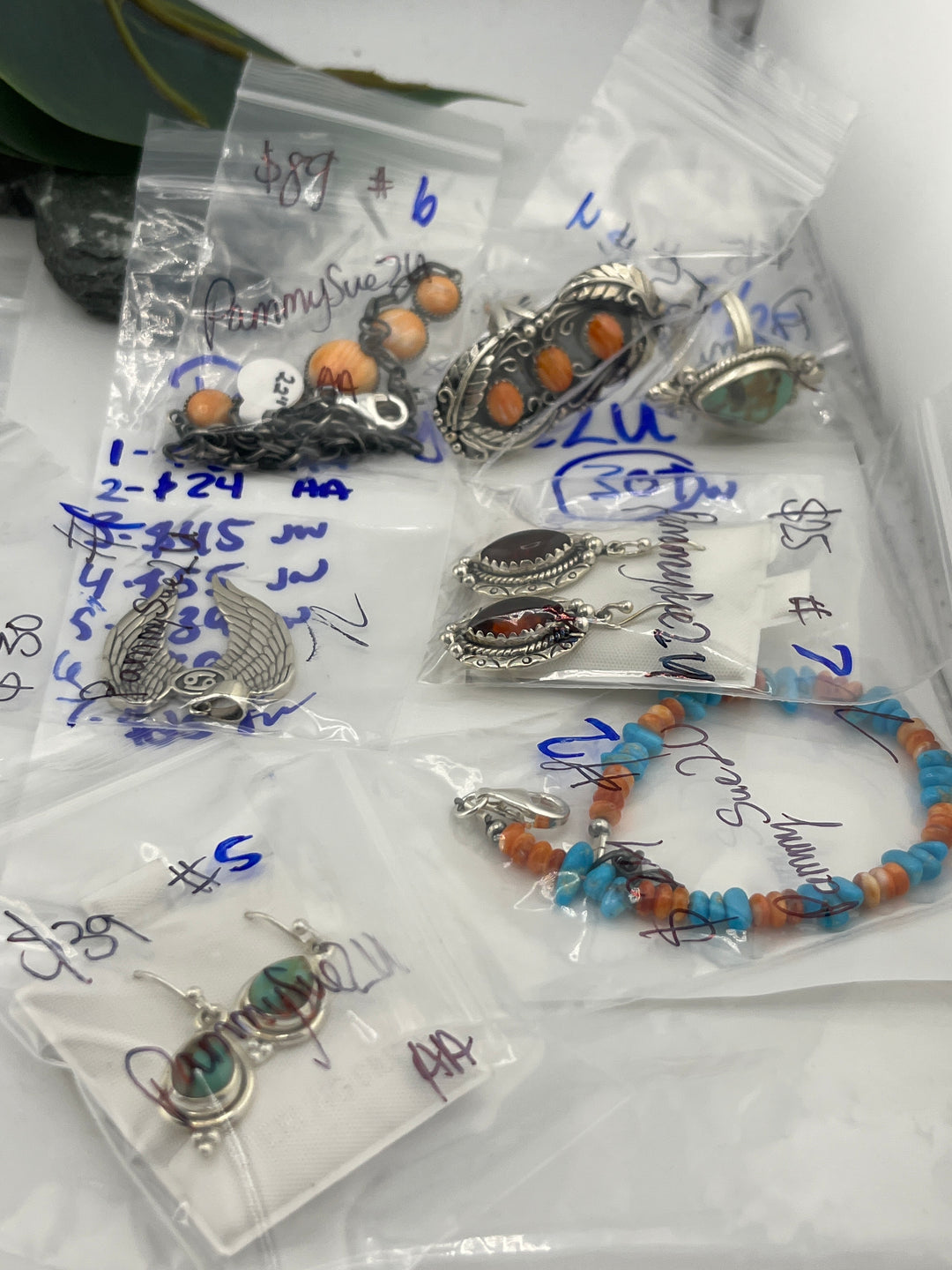 RESERVED FOR: PammySue2U - 5/25/2025 tiktok Live Show -7  Sterling Silver Items