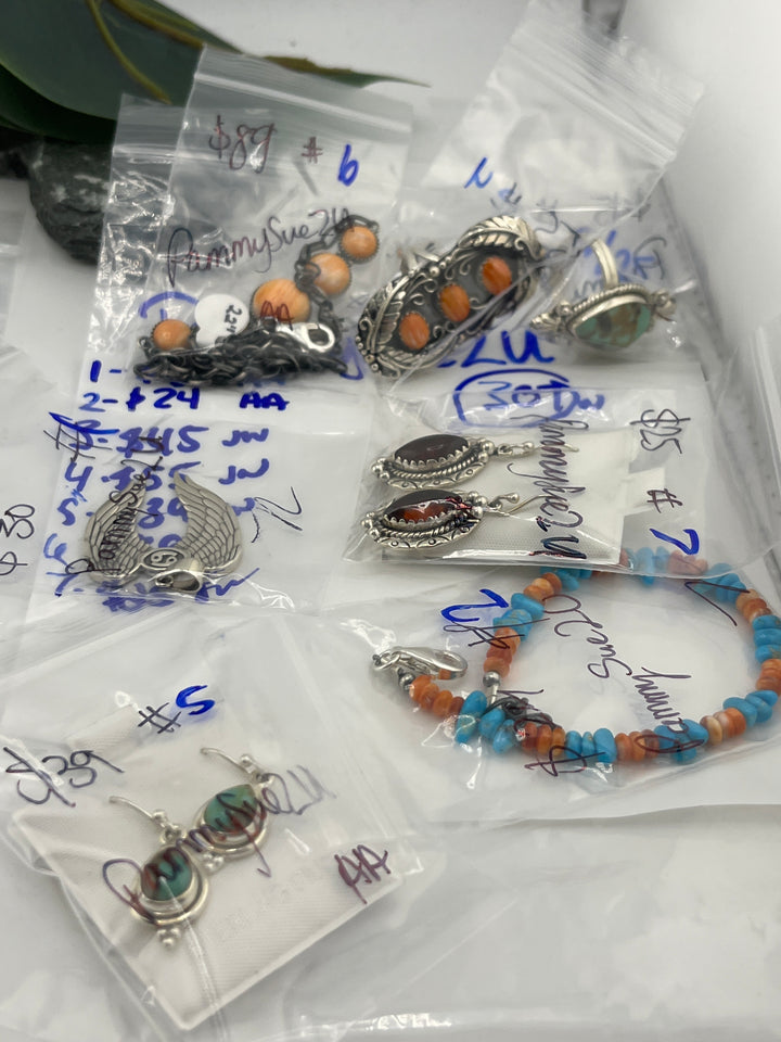 RESERVED FOR: PammySue2U - 5/25/2025 tiktok Live Show -7  Sterling Silver Items
