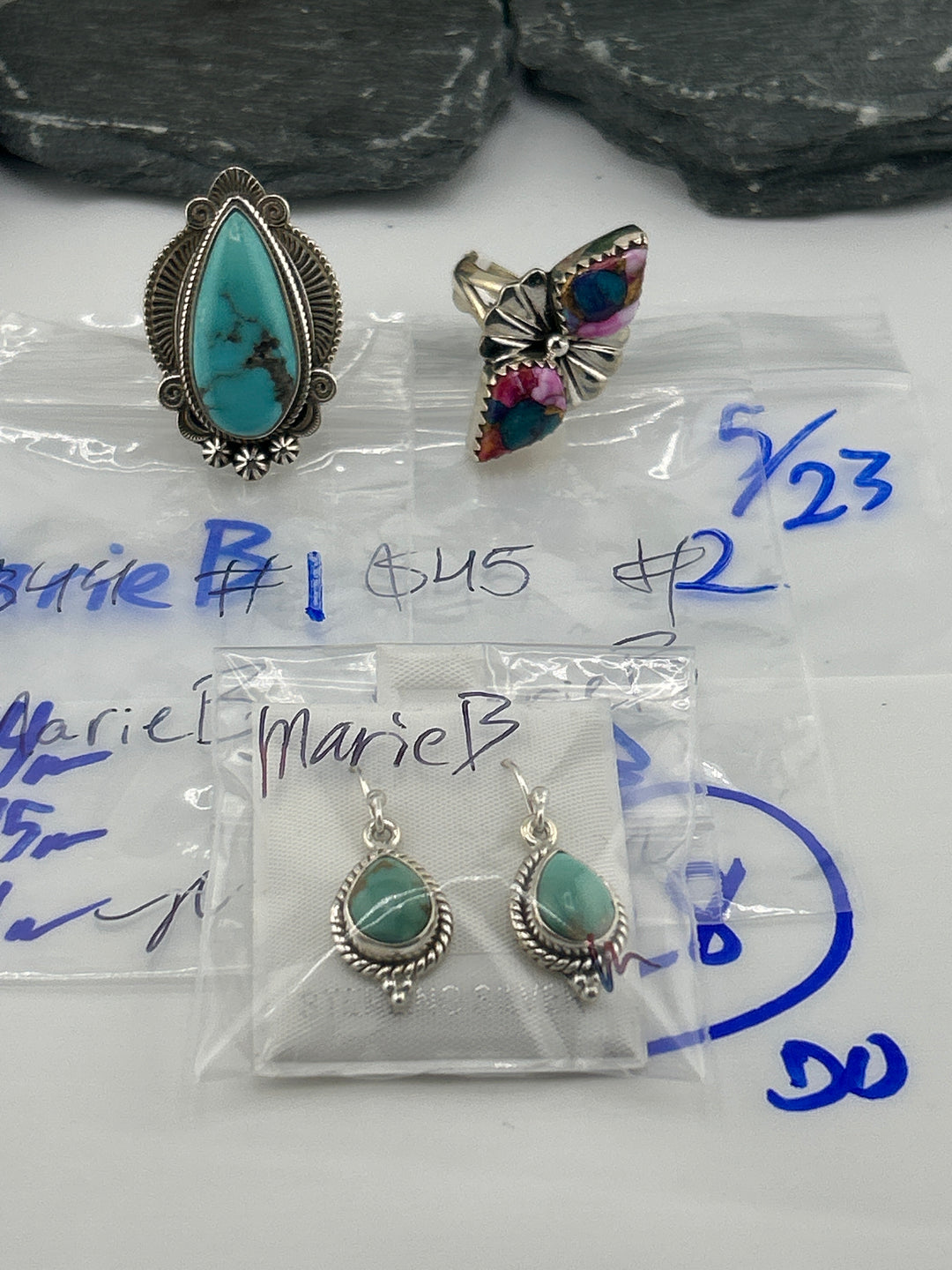 RESERVED FOR: MarieB - 5/23/2025 tiktok Live Show - 3 Sterling Silver Item