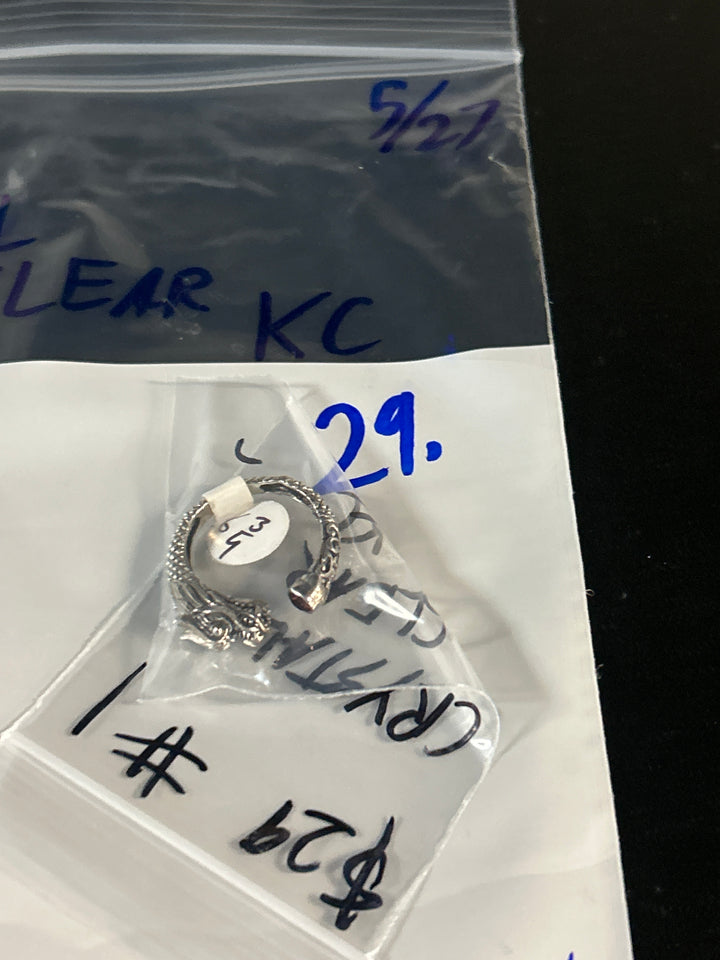 CRYSTAL CLEAR KC - 5/27/26 PM - 1 925 Sterling Silver