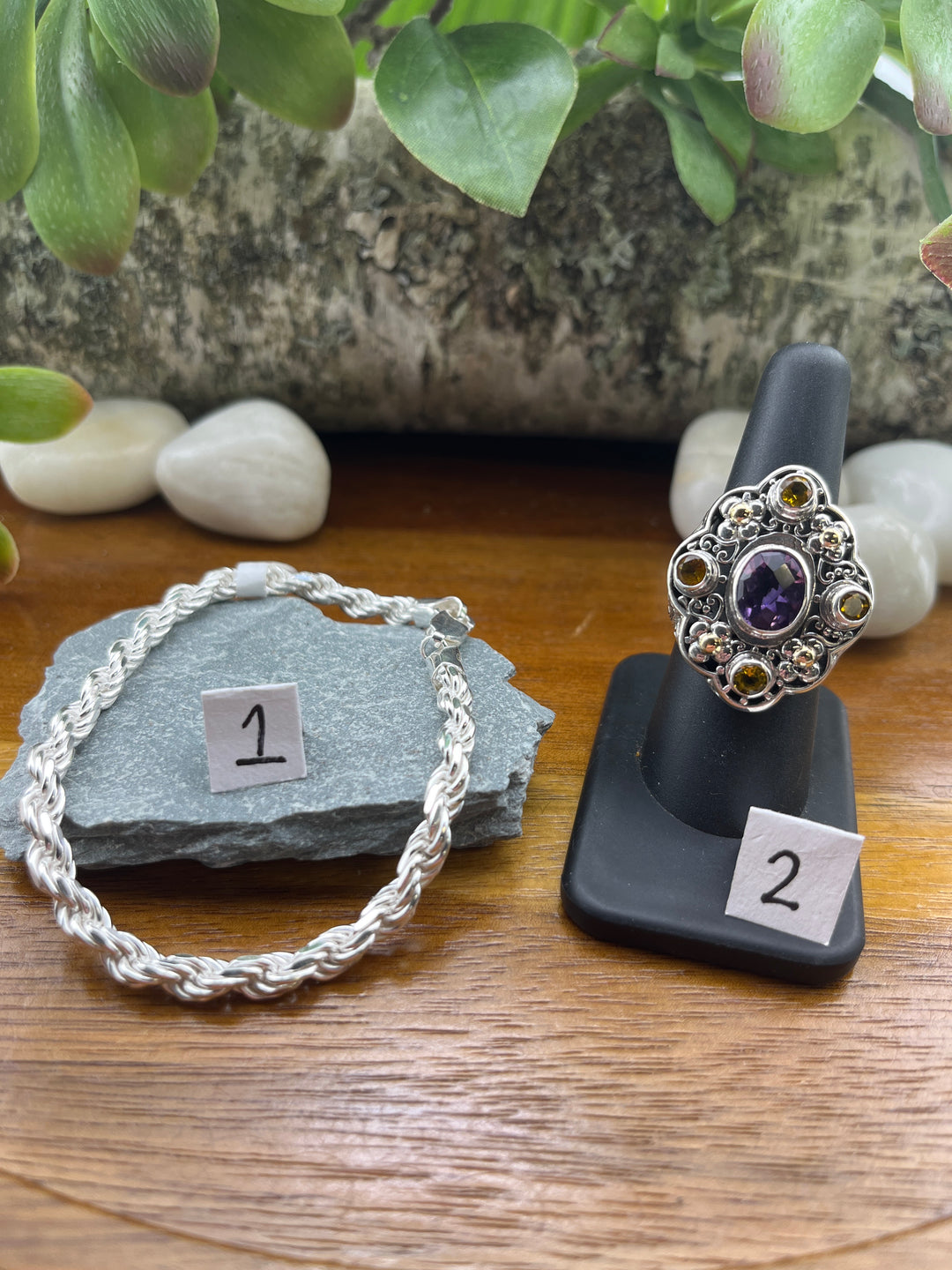 RESERVED FOR: The Divine Queen - 9/19/2024 - 2 Sterling Silver Items