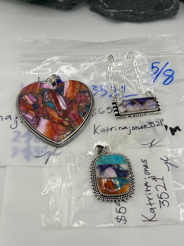 RESERVED FOR: katrinajones3521 - 5/8/2025 tiktok Live Show - 3 Sterling Silver Items