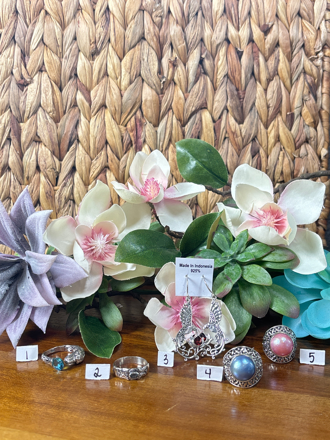 RESERVED FOR: Pat O’Leary 8/14/24- 4 Sterling Silver Items