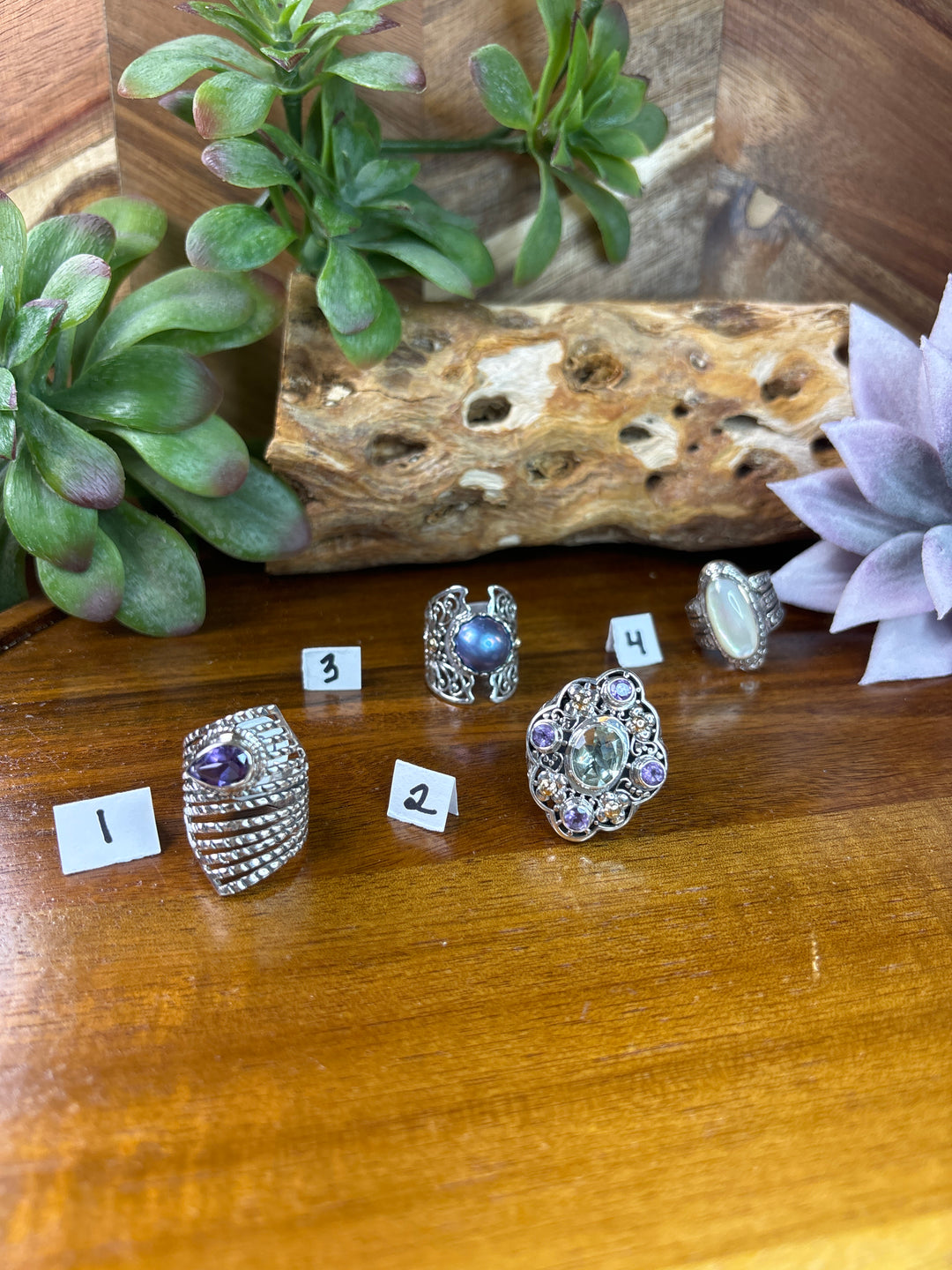 RESERVED FOR: Kristy 8/2/24- 4 Sterling Silver Items
