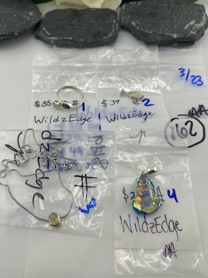 RESERVED FOR: WildzEdge- 3/23/2025 Live Show - 4 Sterling Silver Items