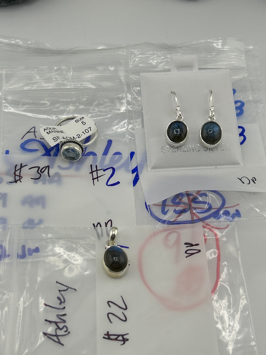 RESERVED FOR: Ashley- 5/3/2025 tiktok Live Show - 3 Sterling Silver Items