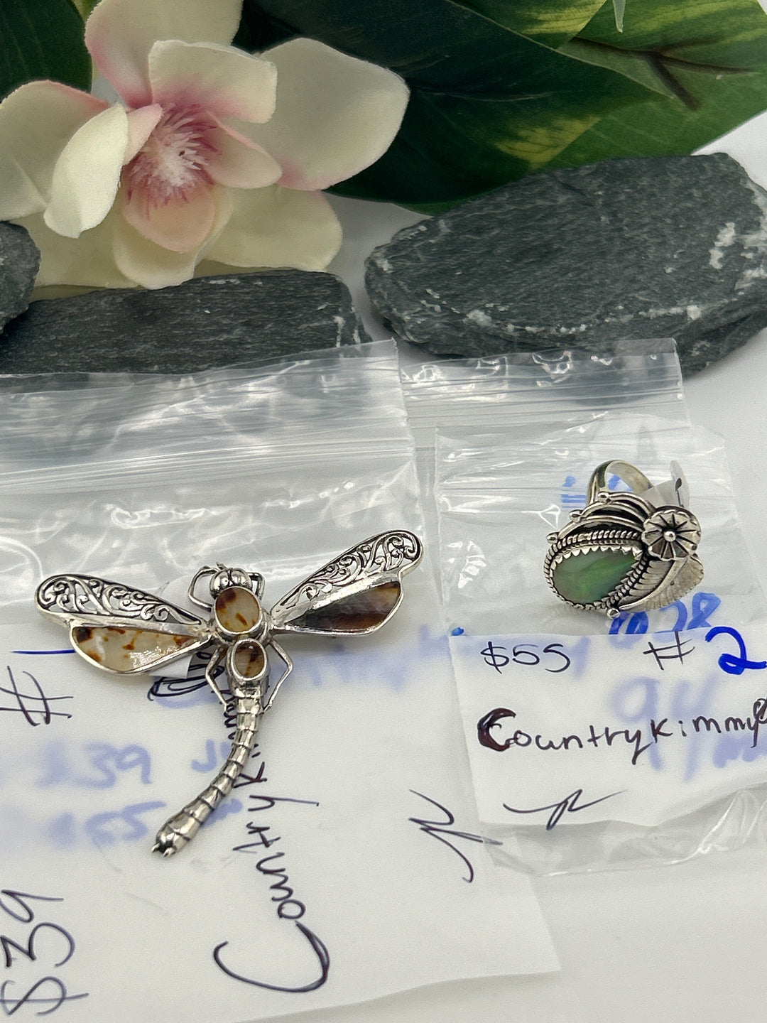 RESERVED FOR: CountryKimmy028- 4/3/2025 Tiktok Live Show - 2 Sterling Silver Items