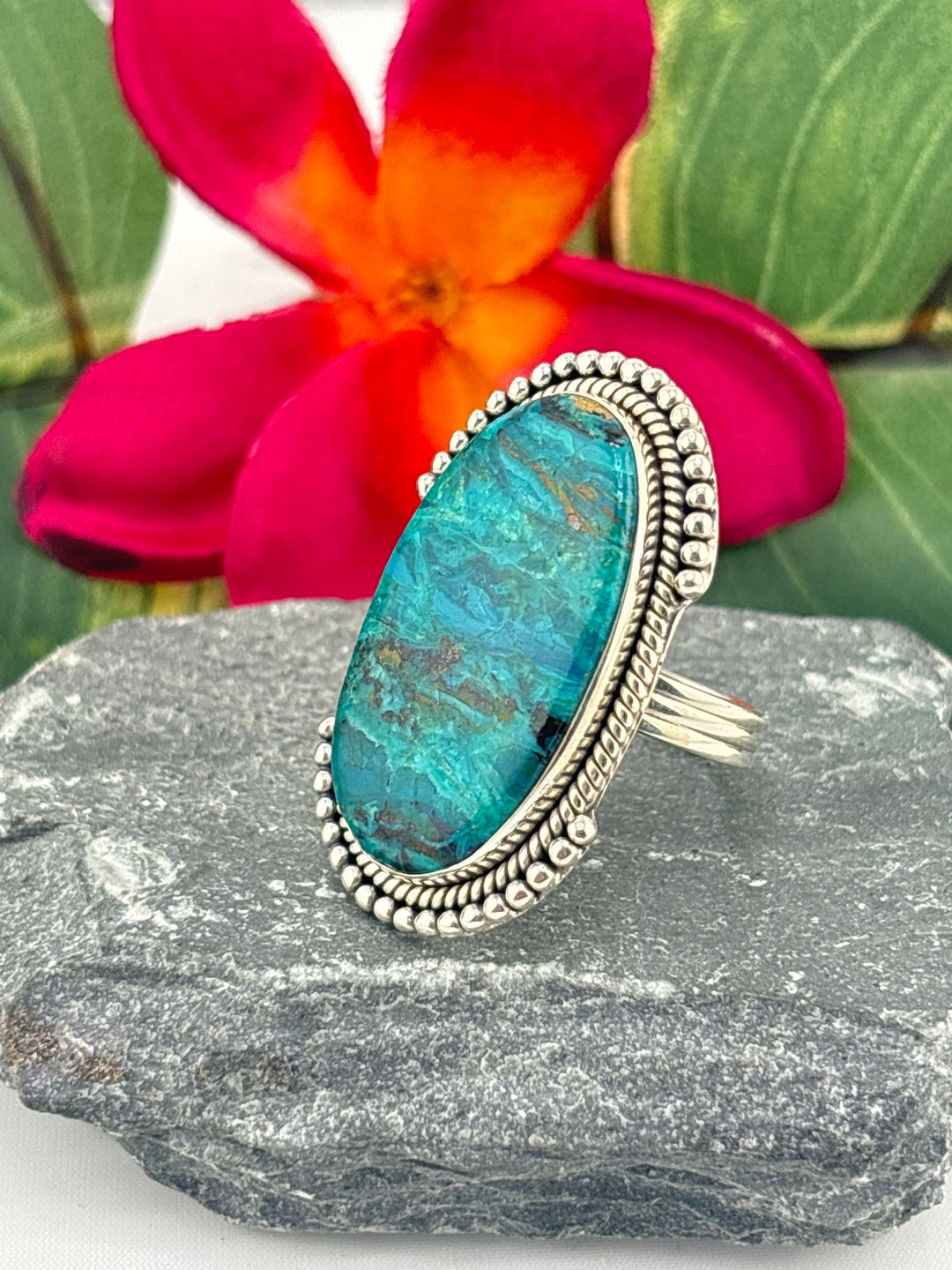 Opalized Wood Ring Size 12.25
