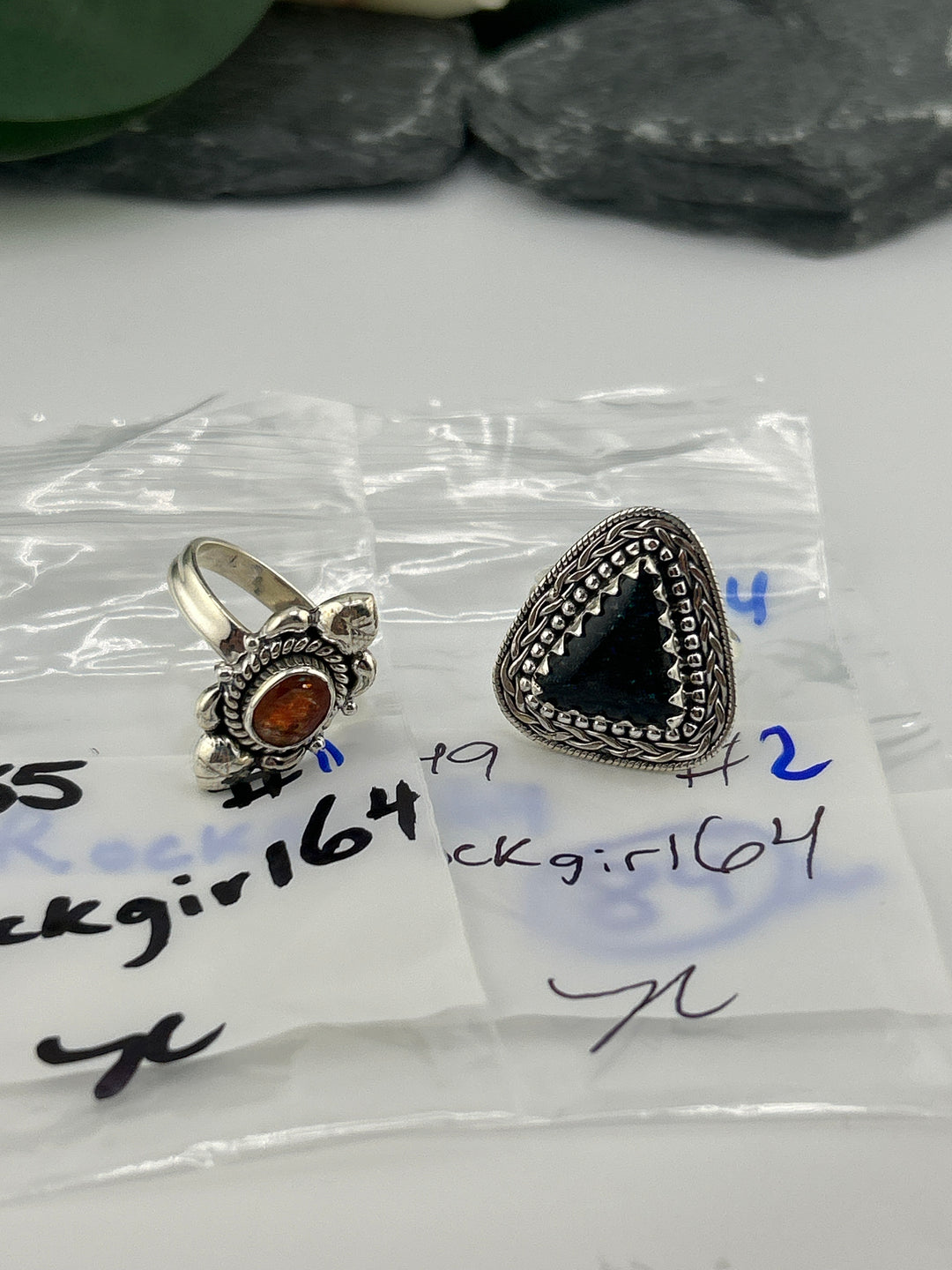 RESERVED FOR: Rockgirl64- 4/14/2025 tiktok Live Show -2  Sterling Silver Items