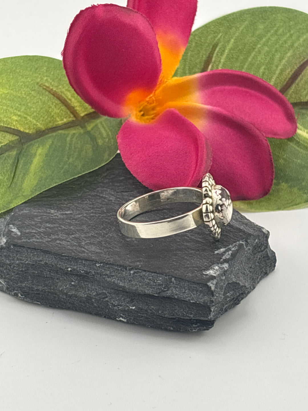 Wild horse jasper and 925 Sterling Silver Ring