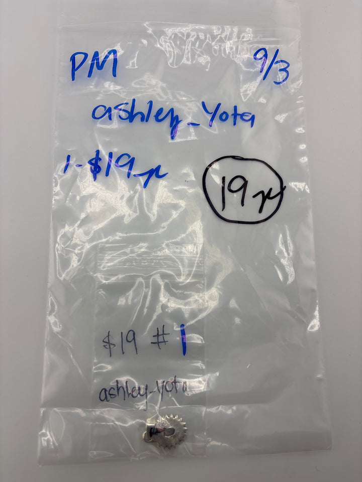 PM SHOW 48HR - RESERVED FOR: ashley_yota  - 9/03/2025 FL tiktok Live Show - 1 Sterling Silver Items