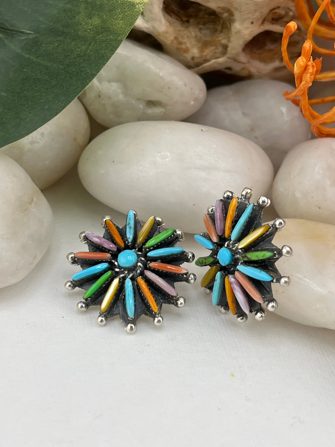 FB Reggie Needle Point Post Earrings