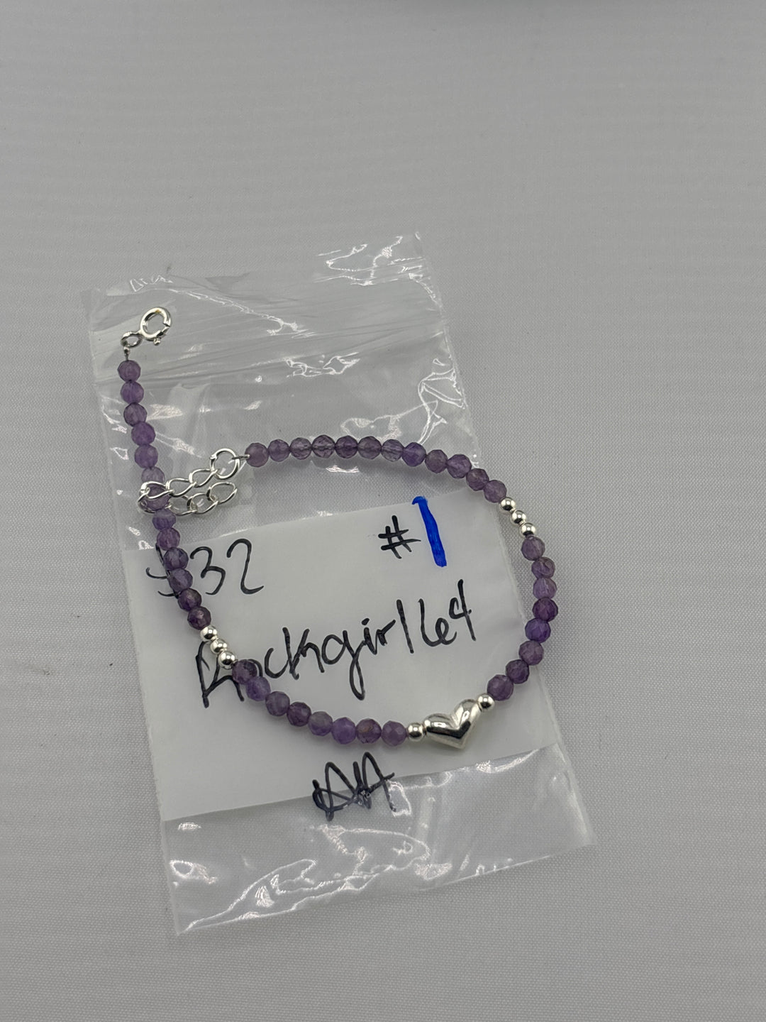 RESERVED FOR: Rockgirl64 -4/7/2025 tiktok A.M Live Show - 1 Sterling Silver Items
