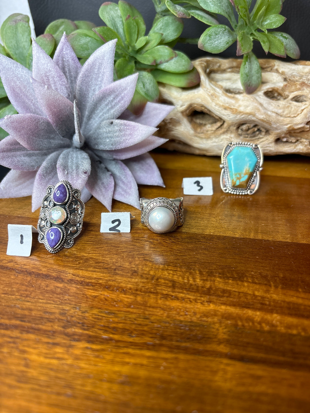 RESERVED FOR: Rosie Flores-Cantu 7/27/24- 3 Sterling Silver Items