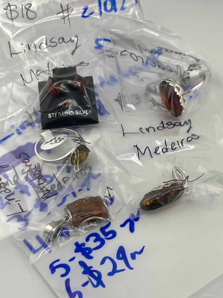 PM SHOW 48HR - RESERVED FOR: Lindsay Medeiros - 10/25/2025 FL tiktok Live Show - 5 Sterling Silver Items