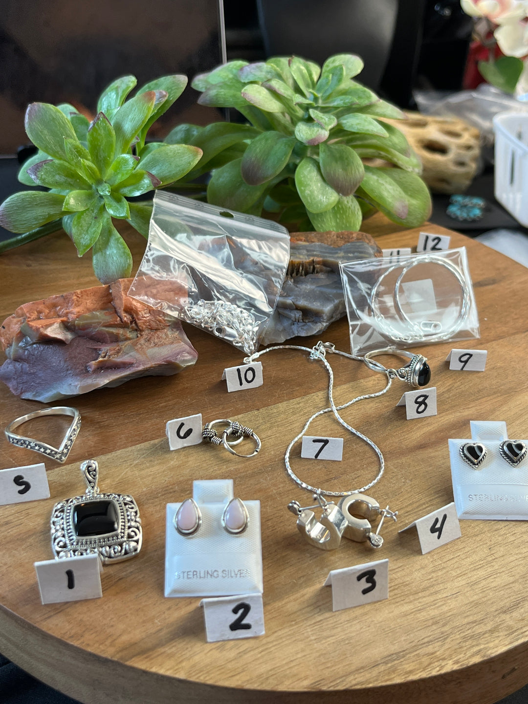 RESERVED FOR: rlvvaldez-7/7/24-10 Sterling Silver Items