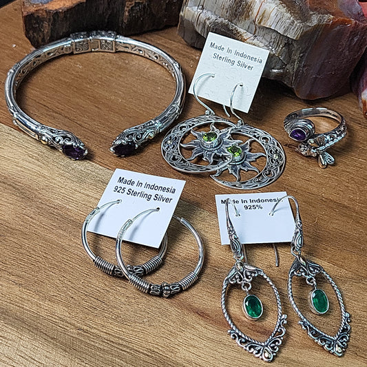 MARY J - 5 Sterling Silver Items