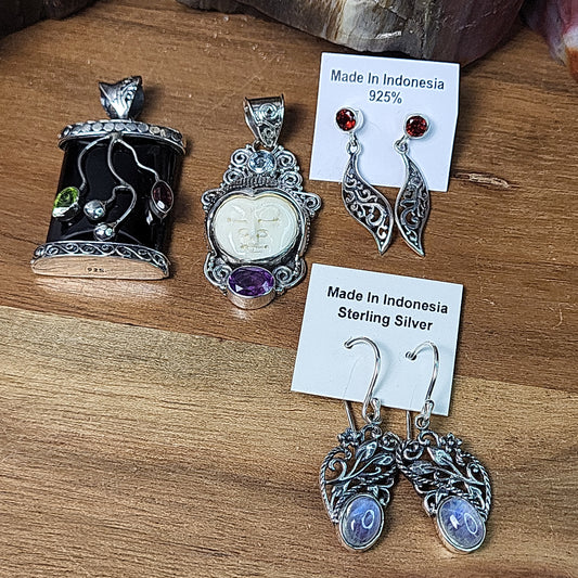 Pat O'Leary - 4 Sterling Silver Items