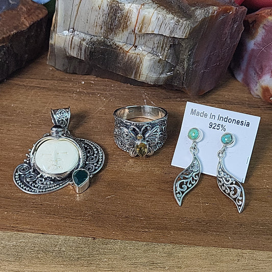 Y@momma - 3 Sterling Silver Items