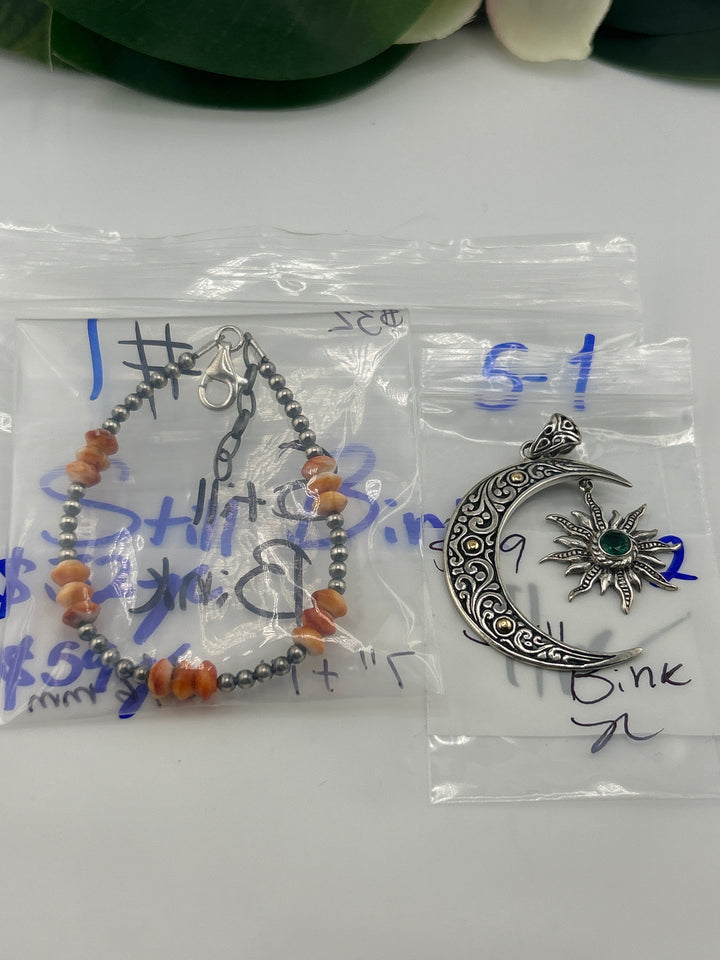 RESERVED FOR:  Still Bink- 5/1/2025 tiktok Live Show -2  Sterling Silver Items